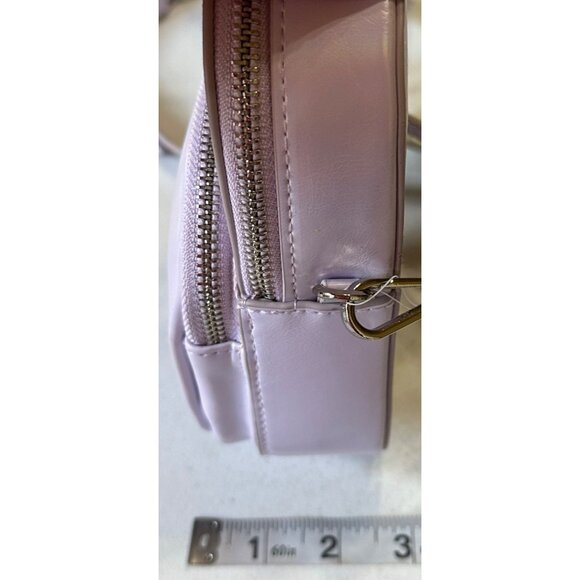 No Boundaries Rounded Phone Crossbody Lavender Color 100% Recycled Polyester-NWT - Picture 8 of 15